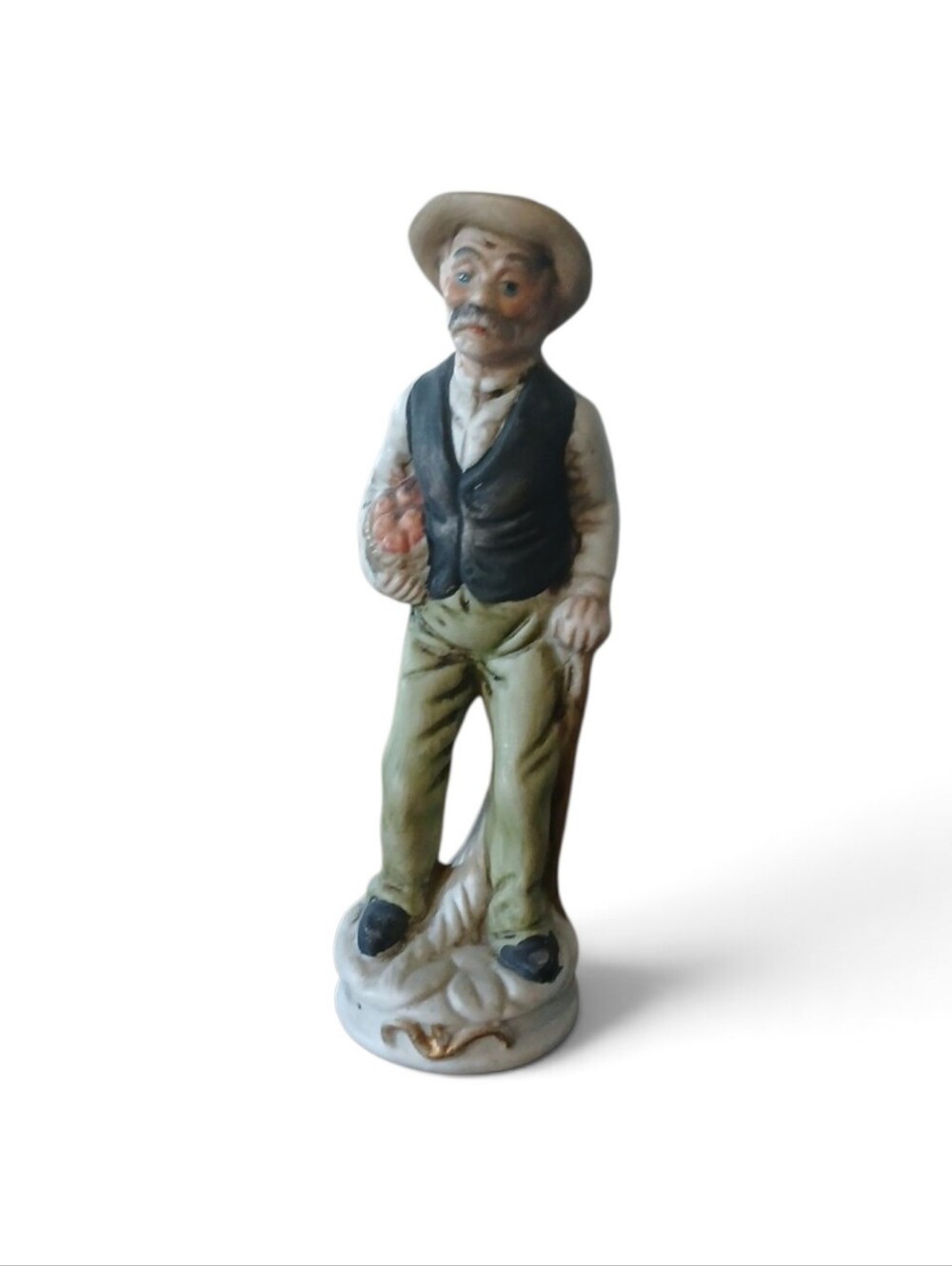 Vintage Old Gentleman Farmer Figurine